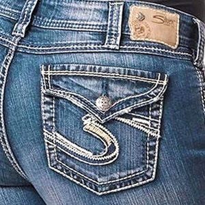 Silver Jeans Suki Surplus Mid-rise Bootcut sz26